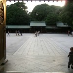 Tokyo Meiji Jingu Shrine with Toddler