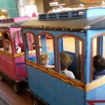 Fun on Kiddie Train at Kameido Sun Street